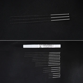 0,35 mm 20pcs / 15vnt 5 Mišinio dydis huatuo akupunktūros adatos sidabrinė adata Sterilizacija daugkartinio naudojimo su Plastikinių Vamzdžių Paketas