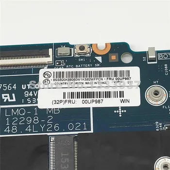 00UP987 mainboard I7-4550U 8G lenovo ThinkPad X1C X1 anglies Nešiojamas plokštė LMQ-1 MB 12298-2 48.4LY26.021