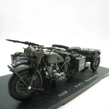 1/24 II Pasaulinio Karo vokietijos Armijos BMM R75 Tris Motociklą 750 Prototipas Modeliavimas Automobilis Automobilio Modelio Surinkimo Dovanų rodo