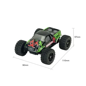 1:32 RC Lenktyninių Automobilių Žaislai Skalės 4CH 2WD 2.4 GHz Mini Off-Road Automobilių, Sunkvežimių Transporto priemonės Didelis Greitis 20km/h Nuotolinio valdymo Žaislas, skirtas Vaikams Dovanų