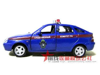 1:36 LADA PRIORA rusijos Federacijos Policijos Automobilį Modeliavimas Lydinio Automobilio Modelį Vaikams, Žaislų, Dovanų