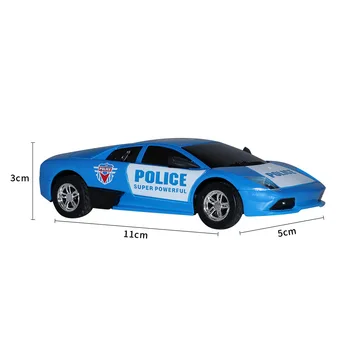 1/43 2.4 G RC Automobilių Modeliavimo Nuotolinio Valdymo Automobilis, Taksi, Policijos Automobilis, Greitosios medicinos pagalbos Automobilio Modelį Žaislas