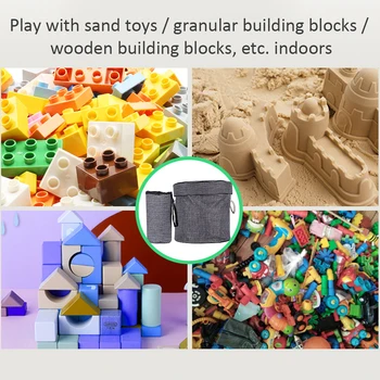 1.5/0,5 M Nešiojamų Vaikams Žaislų Saugojimo Krepšys Ir Žaisti Mat Lego Žaislai Organizatorius Raišteliu Maišelis Mados Praktinių Saugojimo Krepšys