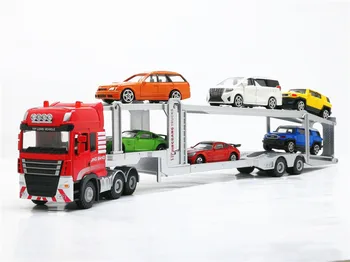 1:50 lydinio inžinerijos transporto priemonių,aukštos modeliavimas Transporto didelių sunkvežimių, didelis automobilių ir mažų automobilių,mokymosi žaislai,nemokamas pristatymas