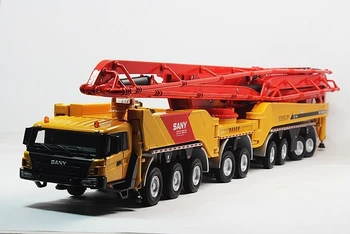 1:50 SANY HB86 Sunkvežimių montuojamos betono, cemento siurblys žaislas