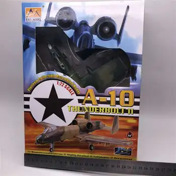 1/72 antrojo pasaulinio KARO, A-10 Thunderbolt II Kovotojas Su Laikikliu Platinum Collectiible Surinkto Modelio Gatavo Modelio Easymodel Žaislas