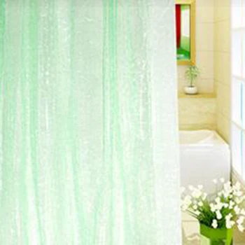 1.8*1,8 m Moldproof Vandeniui 3D Sutirštės Vonios kambarys, Vonioje Dušo Užuolaidos Eco-friendly Balta Geriausios Kainos