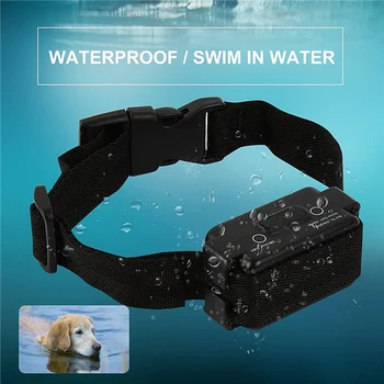 1-99 Šuo Elektrinė Tvora Vandeniui PET Antkaklis Įkraunamą Garso Sukrėstas Apykaklės Elektroninių Pet Tvora Atskyrimo Sistema