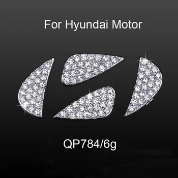 1 Vnt Diamond lipdukai Bendro dydžio Automobilių apdailos Automobilio vairo core dekoratyvinis diamond tapybos Modifikuotų auto dalys