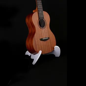 1 Vnt Elektrinis Akustinis Folk Gitara, Bosinė Ukulėle Stovėti Medinė Guitarra Priedai Stovėti Muzikinio Instrumento Stygos Dalis