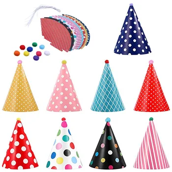 10 Rinkinys Šuns Gimtadienį Bandana šalikai, šaliai, kaklaskarės su Mielas Šunytis Birthday Party Hat