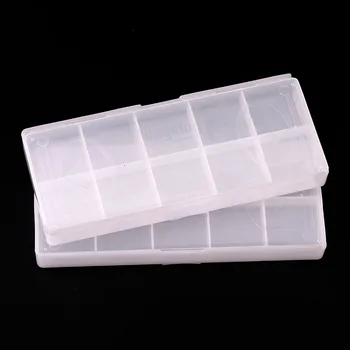 100 rinkinių, Tungaloy mažas tuščios plastikinės stačiakampius langelius karbido peiliai+100 rinkinių, didelis stačiakampio formos, tuščias, plastikiniai