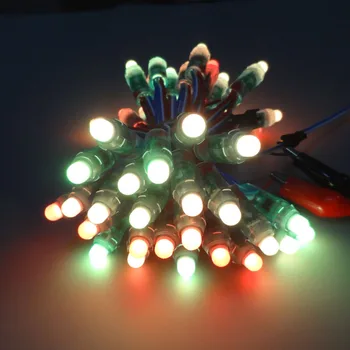 1000 Vnt Full WS2811 IC Pikselių RGB LED Modulis Šviesos IP68 vandeniui DC5V/12V, įvesties kalėdų Šviesos
