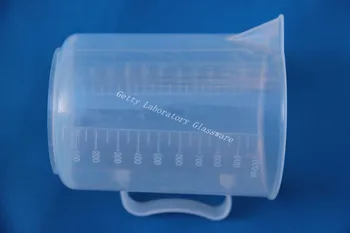 1000ml PVC Matavimo Plastikinė Skaidri Matavimo Stiklinė, Plastikinė Stiklinė su rankenėle