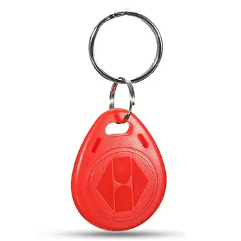 100vnt Key ID RDA Nuotolinio Valdymo Tapatybės Kortelės Durų Sistemos Atvykti Susipažinti Žymeklį Ženklelis prieigos raktas spyna 125KHZ Raudona