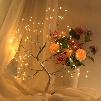 108 LED Gėlių, Medžių Šviesos Darbalaukio 