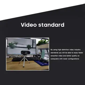 1080P 720p HD Kameros Su Mic Pasukti KOMPIUTERYJE, Web Kameros, Mini Kompiuteris, Web Kameros, Vaizdo Įrašymo Darbas Internete, Švietimas