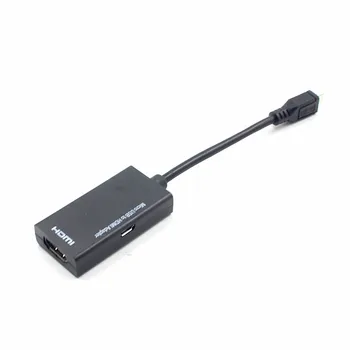 1080P HD HDTV Adapteriai, Micro USB Į HDMI suderinamus Moterų Adapterio Kabelį MHL Įrenginys, Skirtas 