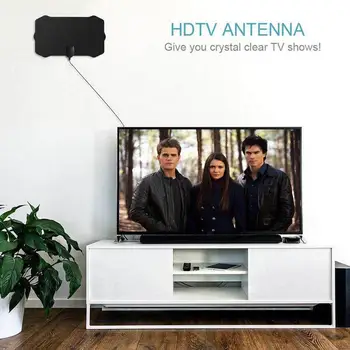 1080P HD Kambarinė Antena Skaitmeninės TELEVIZIJOS Skywire 4K Antena Skaitmeninis HDTV su Signalo Stiprintuvu 200 Mylių nuotoliu