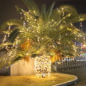 10M, 20M 30M 50M 100M Pasakų Girliandos LED Styginių Šviesos AC 220V Kalėdų Vakarėlį Šviesos Šventės Dekoras Iš/patalpų Vandeniui Apšvietimas