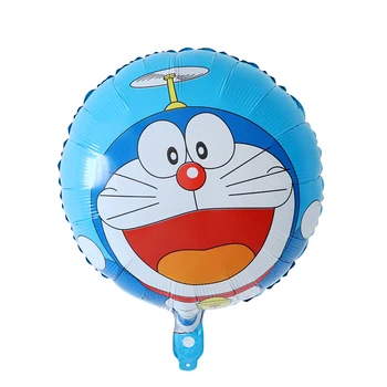 10vnt 18inch animacinių filmų Doraemon folija balionai Jingle kačių Globos Helio Balionas su Gimtadieniu Šalis Dekoro Prekių vaikams, žaislai, Globo