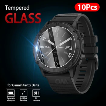 10vnt 9H Premium Grūdinto Stiklo, Skirtas Garmin Tactix Delta smart žiūrėti Screen Protector, Plėvelė, Priedai, Garmin Tactix Delta