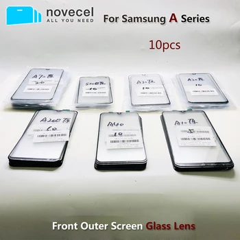 10vnt AAA Priekiniai Išorinio Ekrano Stiklo Len Samsung 