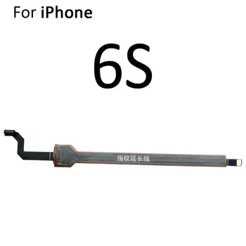 10vnt/daug 3D Touch Home Mygtuką Pagrindinės Plokštės Jungtis, Flex Kabelis Fibbon iPhone 6 7 8 Plius