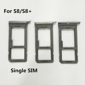 10VNT/Daug vienišas SIM Kortelės Lizdas, SD Kortelės lizdas Laikiklio Adapteris, skirtas Samsung Galaxy S8 G950 S8 Plius G955