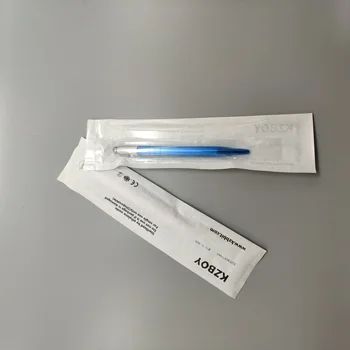 10vnt Karšto Pardavimo Microblading Pen Microblading Rankiniai įrankiai su vienpusis Individualių Paketą Antakių Lūpų akių kontūro