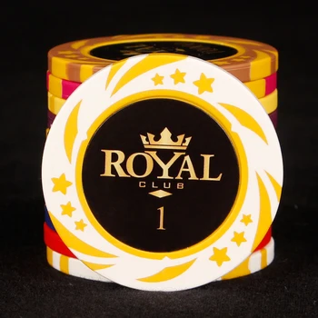 10VNT/Premium DAUG Molio Žetonų 14 Gramas Royal Modelio Aukštos Kokybės Texas Hold ' em Pokerio Lošimo Kazino Chip Didmeninės