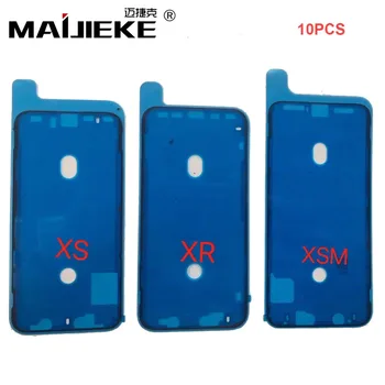 10XMAIJIEKE Aukščiausios Kokybės Juodas LCD jutiklinis ekranas Vandeniui atsparus lipdukas iphone XS Max XR X Lipdukai, Lipnios Juostos, Klijų ekranas