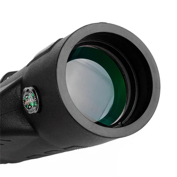 12*50 HD Monokuliariniai Teleskopas Dual Focus Optinis vaizdo Kameros Objektyvas Su Trikoju, mobiliojo Telefono Laikiklis, Skirtas Lauko Žygiai, Medžioklės, Kempingas