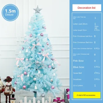 120/150cm Mėlyną eglutę Namuose, Kalėdų Dekoracijos Prekių Festivalis Šalis Ornamentu