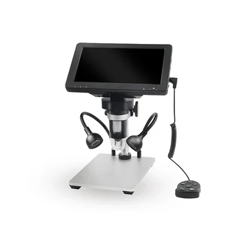 1200x skaitmeninis mikroskopas pramonės didinamasis stiklas su vielos kontrolės 12MP HD Elektroninio Mikroskopo Vaizdo Lydmetalis Telefonu Remontas