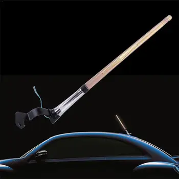 12V Automobilio Vėliavos Stulpo LED Šviesos Antenos Signalo AM FM VW Mercedes-Benz BMW Audi Mazda 