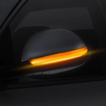 12V Mirksi LED Automobilio Posūkio Signalo Žibintai Galinio vaizdo Veidrodis Lempos Indikatorių Dinamiškas Auto Reikmenys Ford Focus Mk2 Mk3 Mondeo Mk4