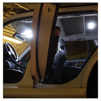 14 Lempučių Balta Interjero Canbus LED Automobilių Šviesos Rinkinys Tinka 2008-2016 2017 m. 2018 m. 2019 M. Dodge Grand Caravan Kamieno Skaityti Licencijos Lempos