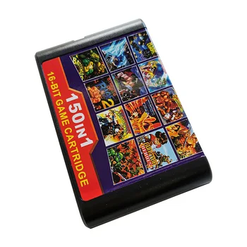 150 1 Žaidimas Kasetė 16 bitų Žaidimas Kortele Sega Mega Drive Genesis Konsolė