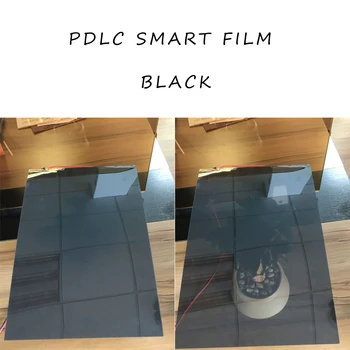150mmx150mm PDLC Black būti pritaikyti Privatumo Magija PDLC Smart Kino Statybos /Automobilių langų atspalvį Magic smart filmas
