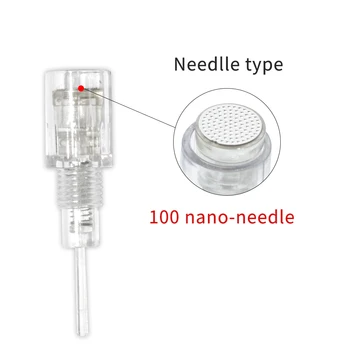 15VNT Turas Nano Adata Kasečių Mezoterapija Anti-Senėjimo Veido Kosmetikos Needling Micropigmentation Mašina Pen BB Augti