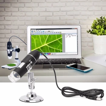 1600X USB Skaitmeninis Mikroskopas su Kamera Endoskopą 8LED didinamasis stiklas su Metalo Stovas 6 Stype pasirinkti J21 19 Dropship
