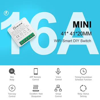 16A Mini Smart Wifi 