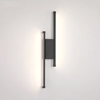 16W LED Sienos Lempos lampada Miegamasis, Šalia Sienos Šviesiai Namų Patalpų Apdailos Apšvietimo Koridoriuje Aliuminio Sienos Sconce AC90-260V