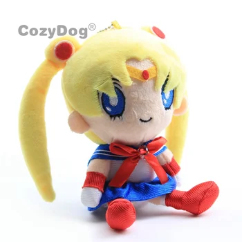 18cm Japonų Anime Sailor Moon Pliušinis Žaislas Mielas Įdaryti Lėlės Nauja siunta Sailor Moon Pav Žaislai Moterims, Vaikams, Gimtadienio Dovana