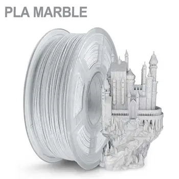 1KG PLA Enotepad 1.75 MM Matmens Tikslumas+/-0.02 mm Uolienų Tekstūra Marmuro Spalvos 3D ekologiškos Medžiagos ne Burbulas, Greitas Pristatymas