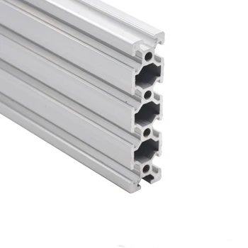 1pc 2080 Aliuminio Profilio Europos Standartą Anoduoto 200 300 350 500mm Aliuminio Profilio 2080 Ekstruzijos 2080 CNC 3D Spausdintuvas Dalis