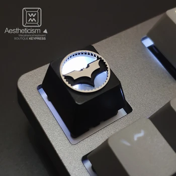 1pc aliuminio lydinio prožektorius pagrindiniai bžūp Mechaninė klaviatūra su apšvietimu keycap R4 Aukštis CNC Anodinio oksidavimo procesas
