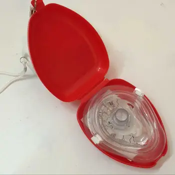 1PC CPR Resuscitator Gelbėjimo, Pirmosios Pagalbos Kaukės Burnos Kvapą vienpusis Vožtuvas Įrankiai