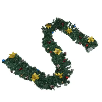 1pc Elegantiškas Gražių Kūrybinių PVC Girliandą už Kalėdų Židinys